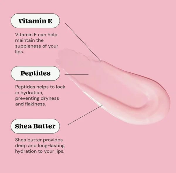 Glossmetics Lychee and Berry Lip Mask Overnight - Moisturizing, Lip Care for Soft, Smooth Lips