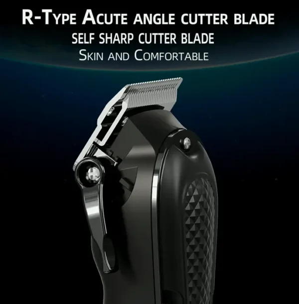 Professional Mens Hair Clippers - Cordless & Corded Barber Clippers for Hair Cutting & Trimmer