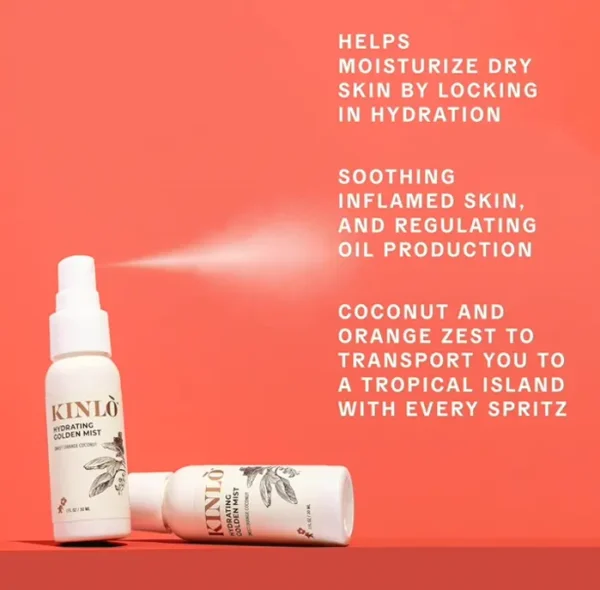 Kinlo's Moisturizing Golden Mist, 1 fl oz