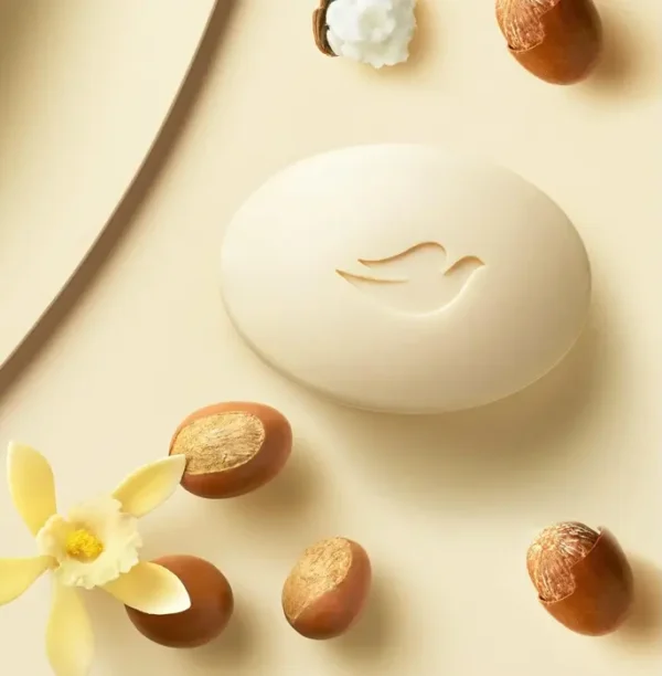 Dove's Shea Beauty Bar 8-Pack for Soft Skin