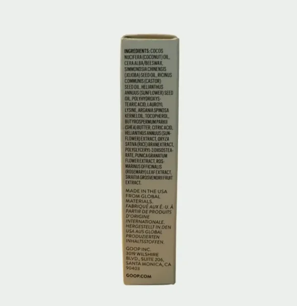 Goop Beauty Mouth Moisturizer using Coco Oil & Shea Fat | Petroleum & Preservative Exempt 0.16 oz