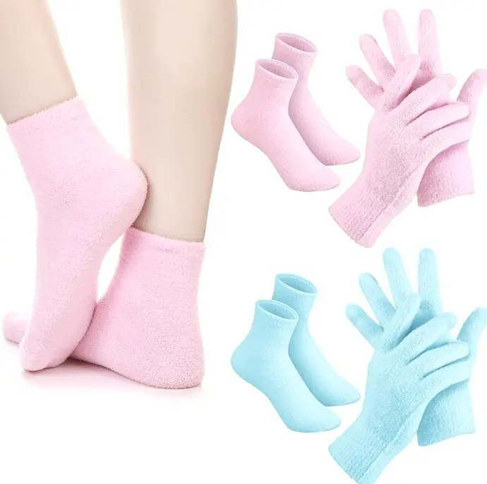 Hydrating Mittens & Socks Bundle for Dry Feet
