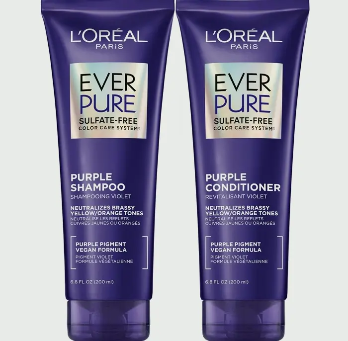 Pure Ever Yellow Balancing Shampoo Kit for Light, Gray Hair