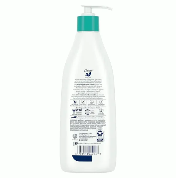 Dove's Sensitive Care Body Pack of 3 including Ceramide Serum