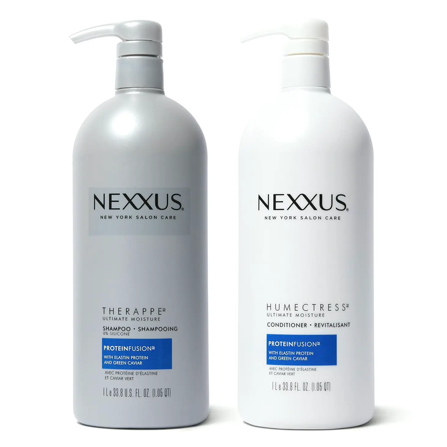 Nexxus Hair Wash & Moisturizer Set for Dry Hair - 33.8 oz