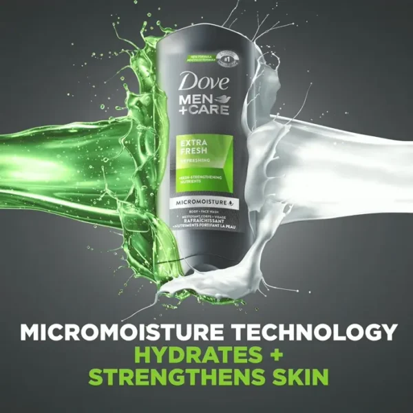 Dove's Men+Care Shower Gel Ultra Fresh 4 Count 18oz