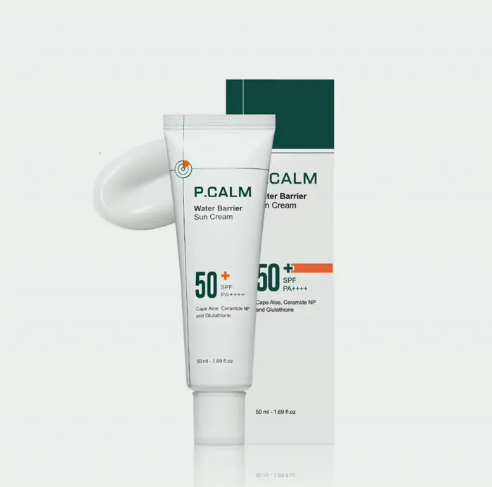 PCALM Water Barrier Hydrating Sunscreen, Matte Look, SPF 50+