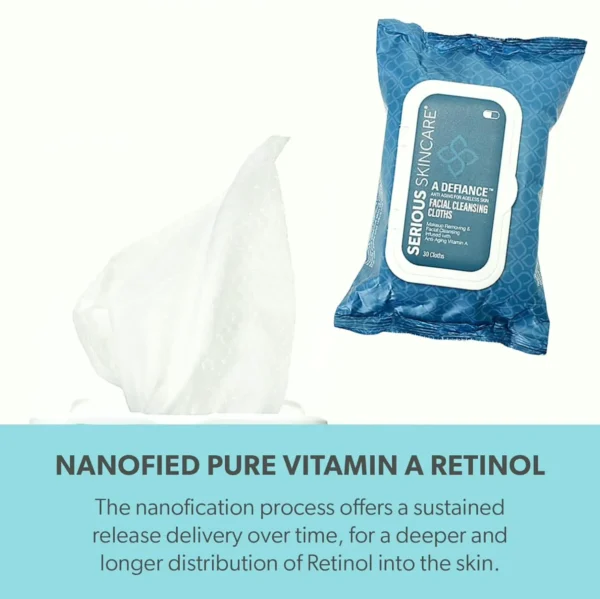 Beauty Vitamin A Face Cleaning Cloths - 30 Wipes