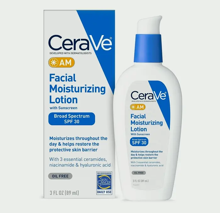 CeraVe's AM Face Moisturizer with Sunscreen 3oz
