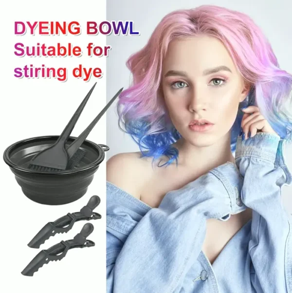 Professional Hairdresser Color Coloring Kit Includes Tools